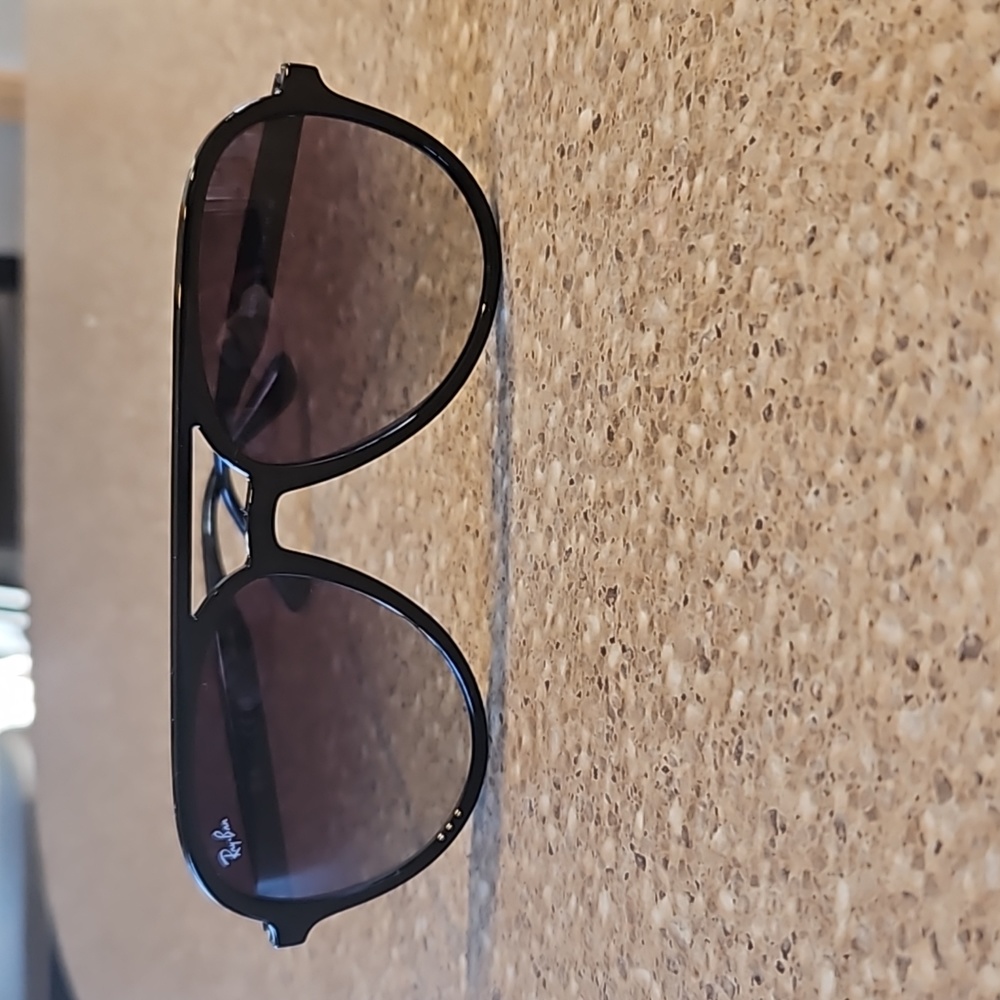 Ray-Ban RB4376 Black High Bridge Aviator Sunglasses